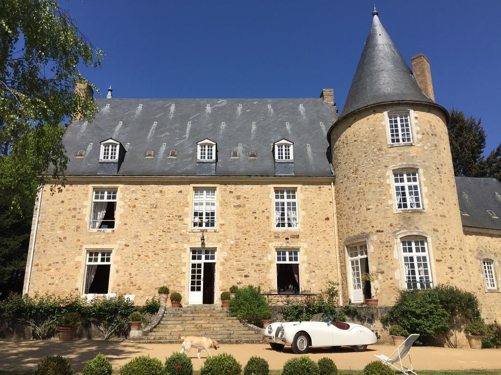 Chateau De Vaux Yvre-l'Eveque Exterior foto